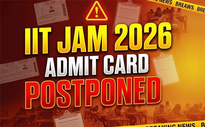 IIT JAM Admit Card 