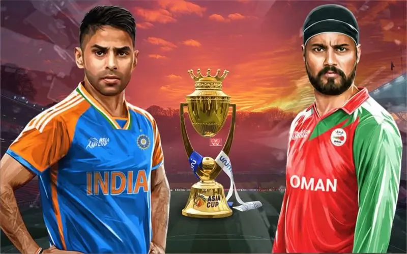 India vs Oman live score