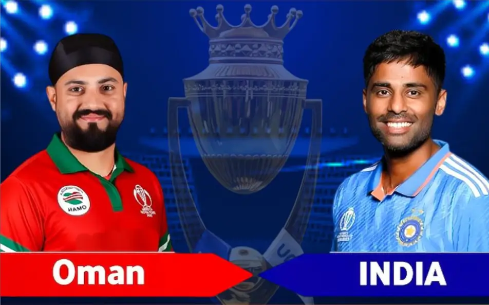 India vs Oman Live Score