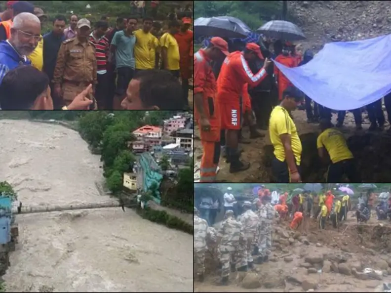   Cloudburst in Uttarakhand  