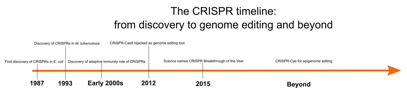 History of CRISPR-Cas9