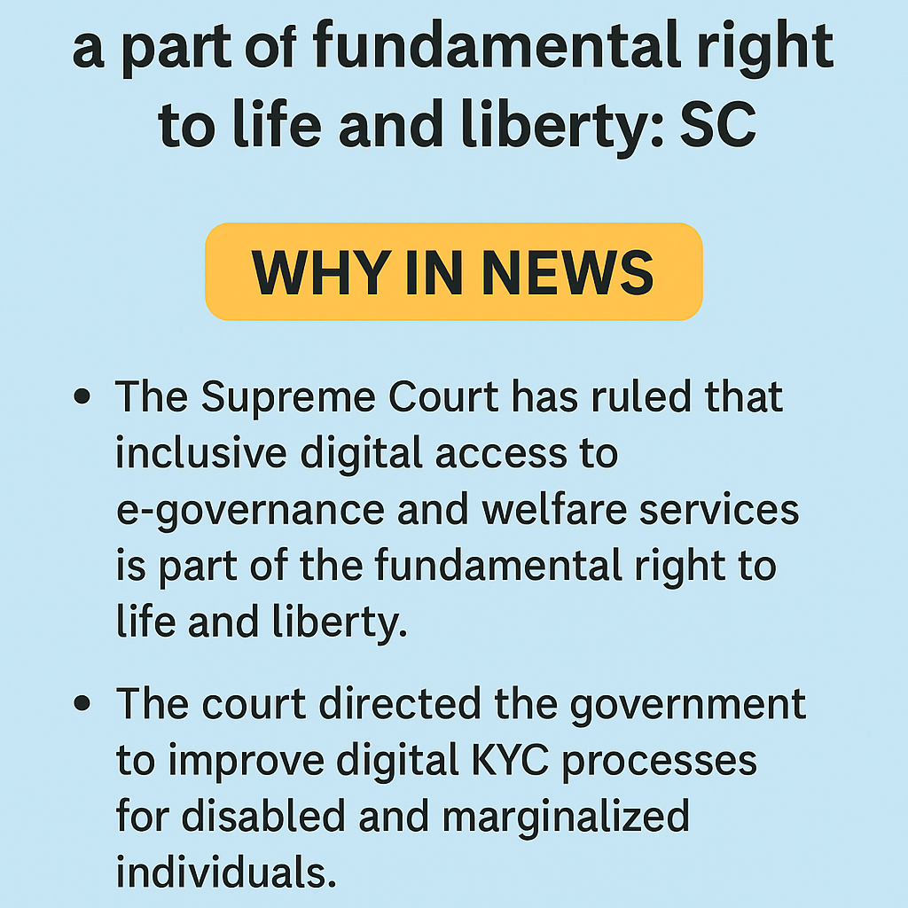 Digital Access As Fundamental Right