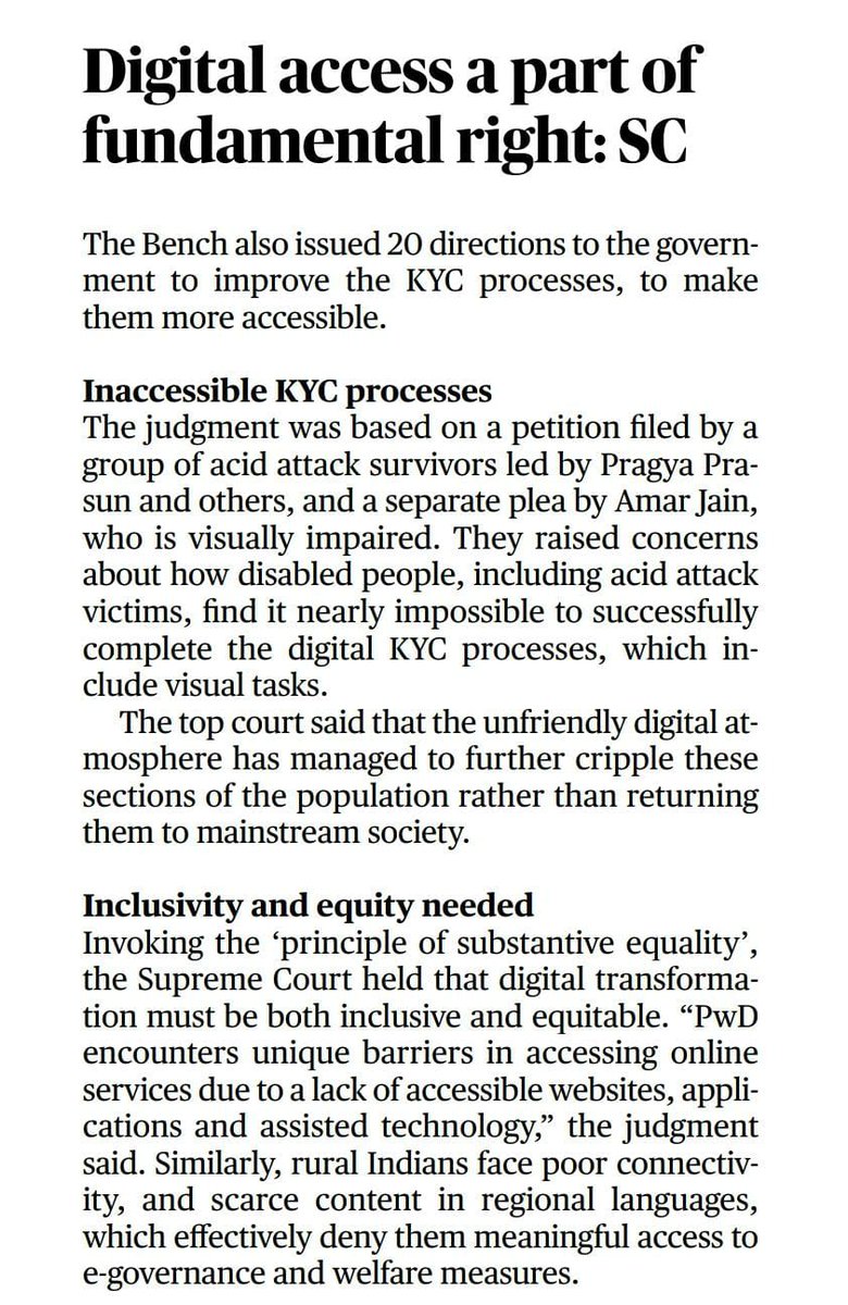 Digital Access As Fundamental Right