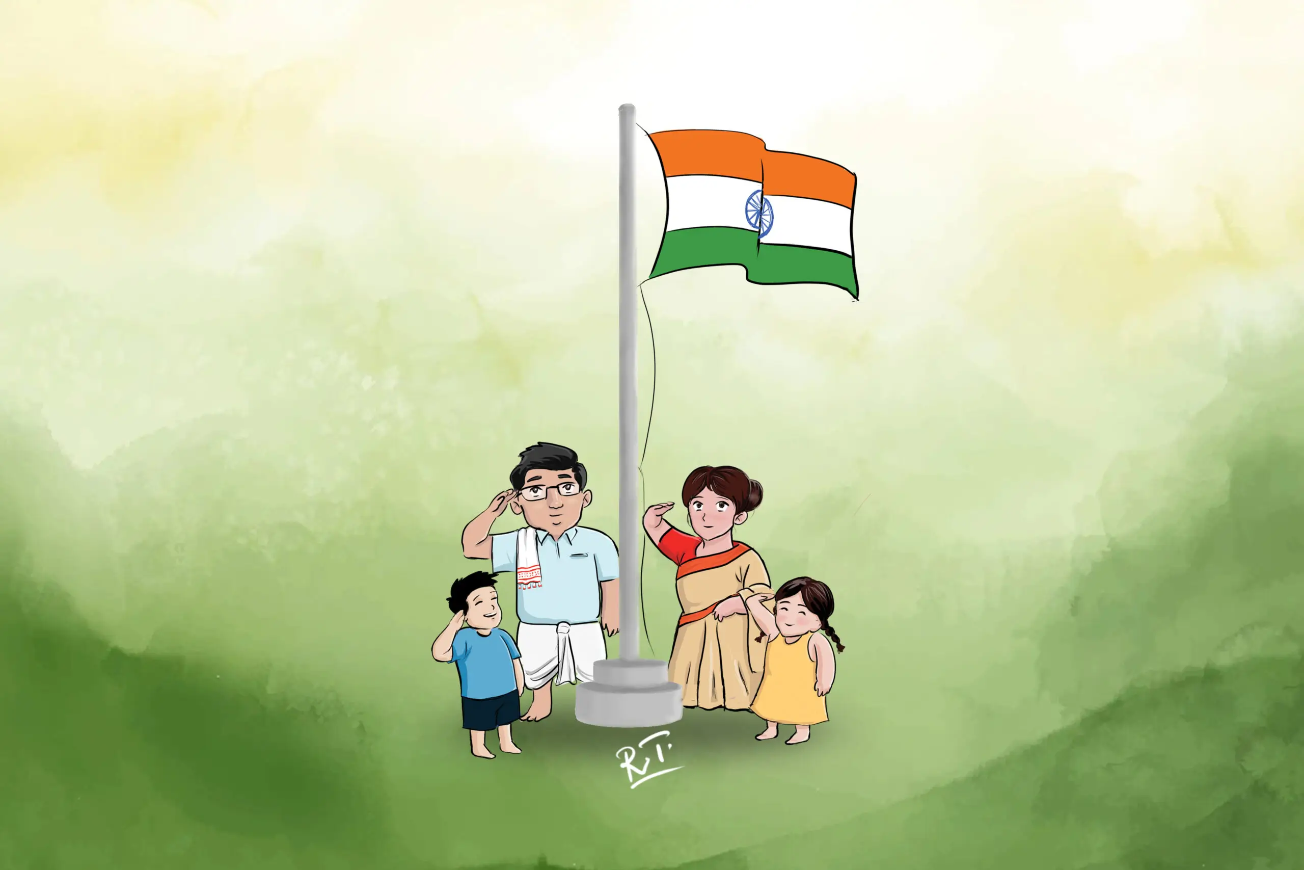 15 august India independence day