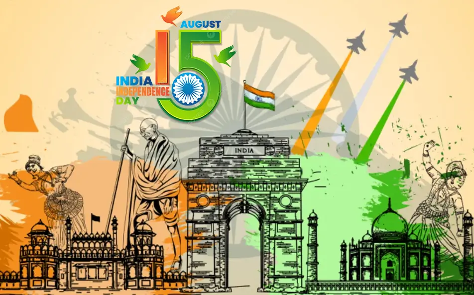 15 august India independence day