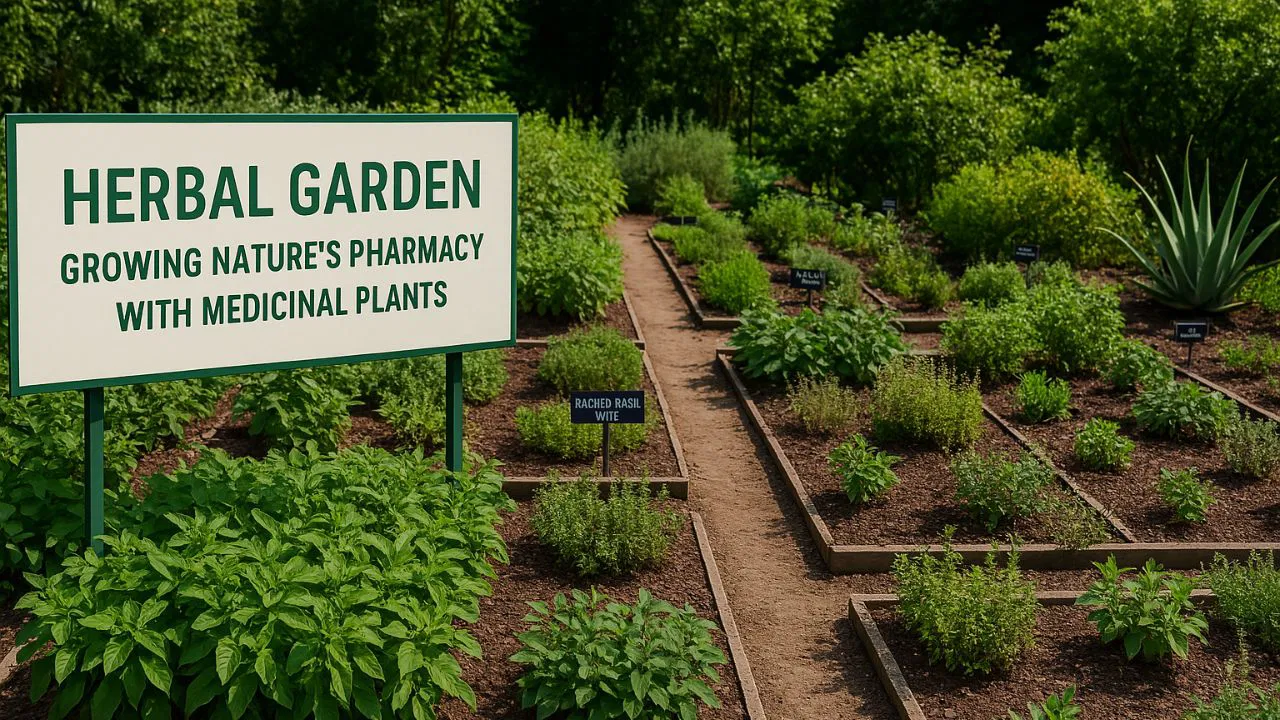 Medicinal plant farming